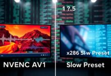 NVENC AV1 vs x264