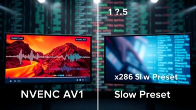 NVENC AV1 vs x264