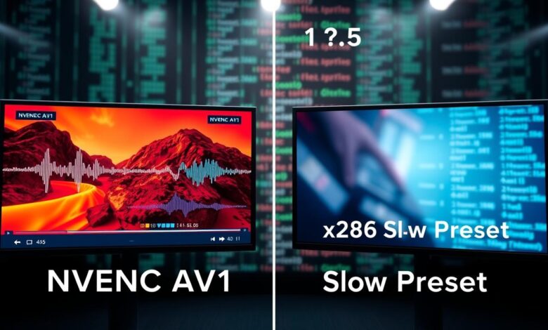 NVENC AV1 vs x264